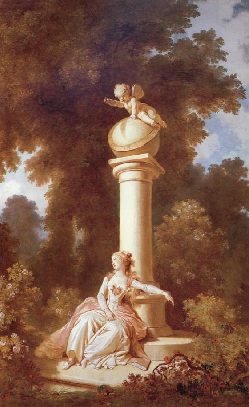 Jean-Honore Fragonard Reverie France oil painting art